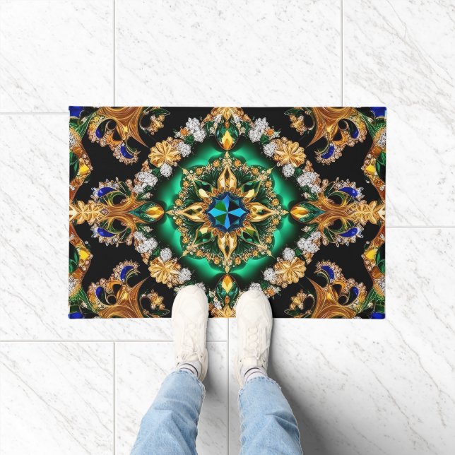 Door Mat with Brazilian Colours design (Indoor)