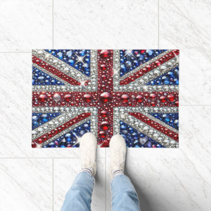 Door Mat with British Colours design