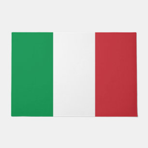 Door Mat with Flag of Italy