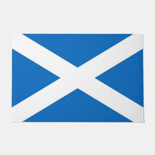 Door Mat with Flag of Scotland, United Kingdom