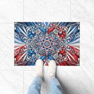 Door Mat with French Colours design