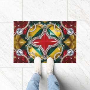 Door Mat with Los Angeles Colours design