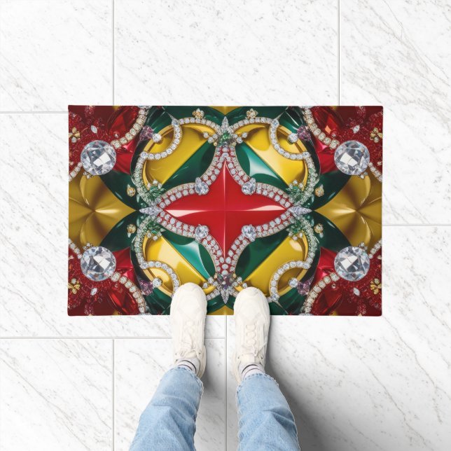 Door Mat with Los Angeles Colours design (Indoor)