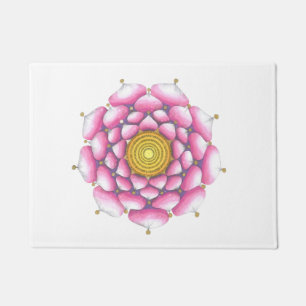 Door mat with Mandala Design