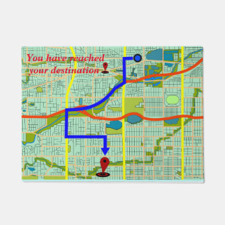Door Mat You Have Reached Your Destination!