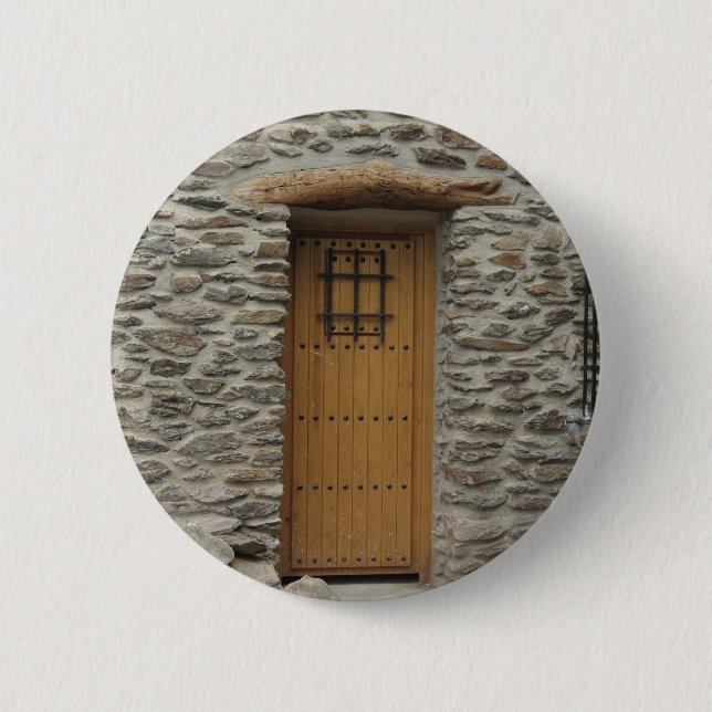 Door  Photo Round Badge 2 Inch Round Button (Front)