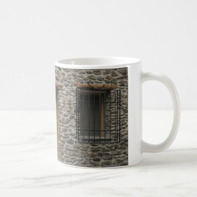 Door Photo White Mug (Right)