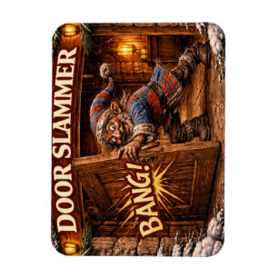 Door Slammer Icelandic Yule Lad  Magnet