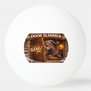 Door Slammer Icelandic Yule Lad  Ping Pong Ball