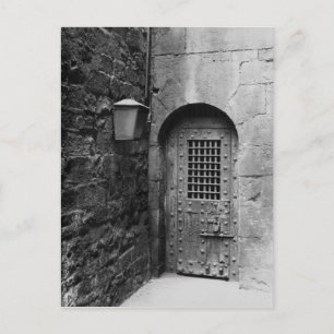 Door to Newgate Prison Postcard