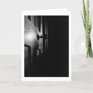 doorknob card