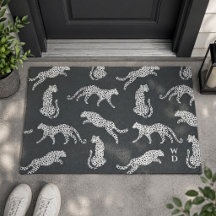Doormat | Cheetah Pattern Welcome Mat