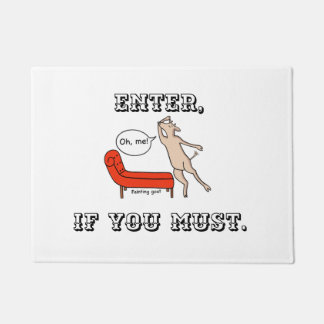 Doormat, Fainting Goat Doormat