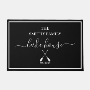 Doormat - Lake House Black