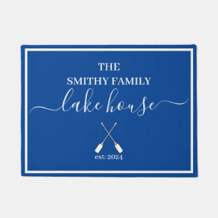 Doormat - Lake House Blue