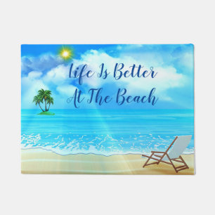 Doormat-Life Is Better At The Beach Doormat