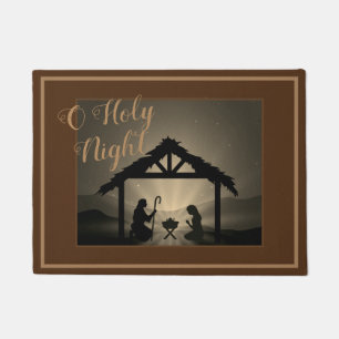 Doormat-O Holy Night Manger Doormat