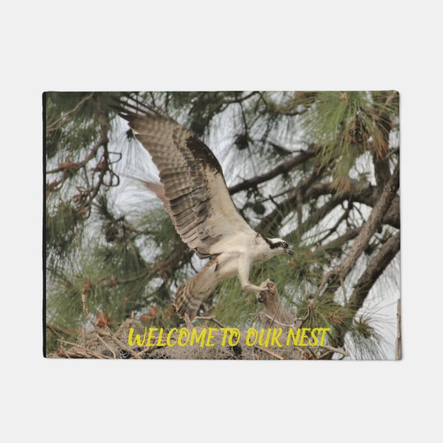 Doormat Osprey - Fish Hawk (Front)