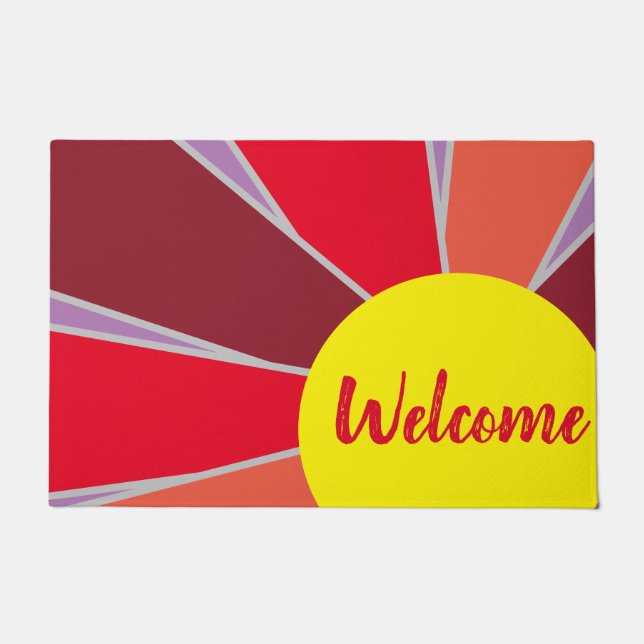 Doormat - Welcome Sunshine (Front)