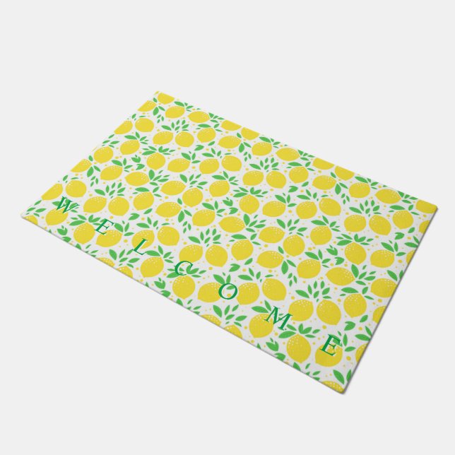 Doormats with Lemons (Angled)