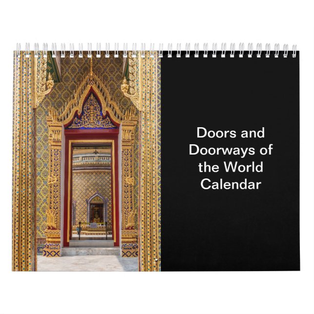 Doors and Doorways of the World Calendar (Cover)