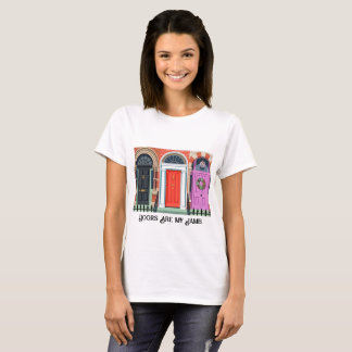 Doors Are My Jamb | Colour Block Georgian Doors T-Shirt