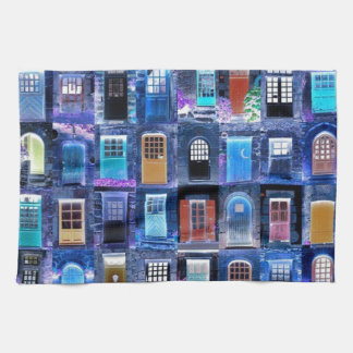 doors kitchen towel