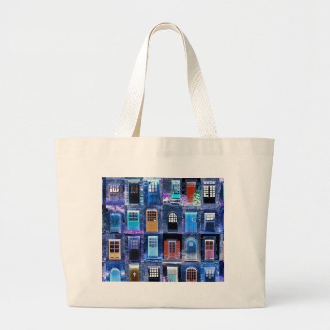 doors large tote bag (Front)