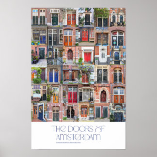 Doors of Amsterdam Poster