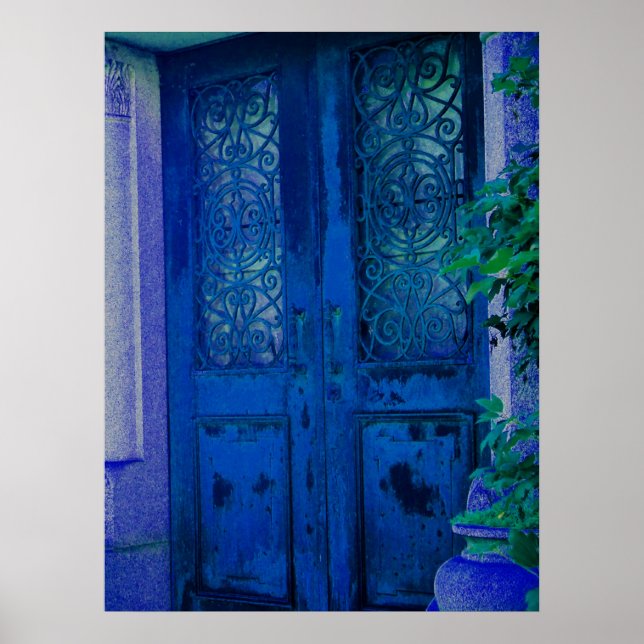 Doors of Blue Poster (Front)