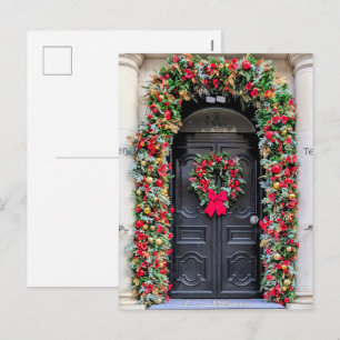 Doors of London: A Festive Christmas Postcard