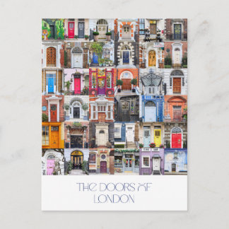 Doors of London Postcard