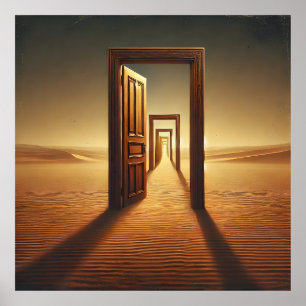 Doors of Perception in the Desert of Time  Poster