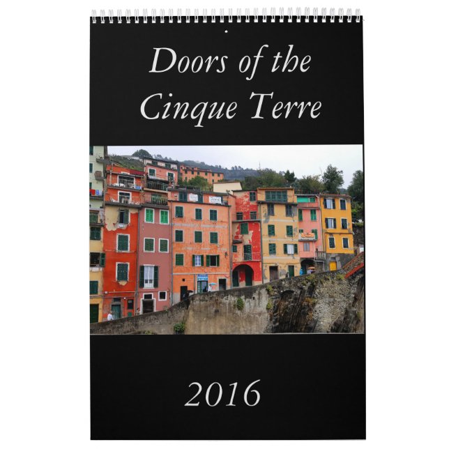 Doors of the Cinque Terre 2016 Calendar (Cover)