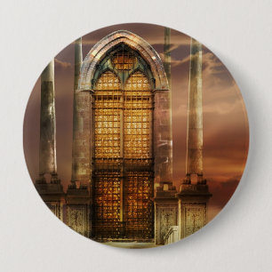 Doorway 4 Inch Round Button
