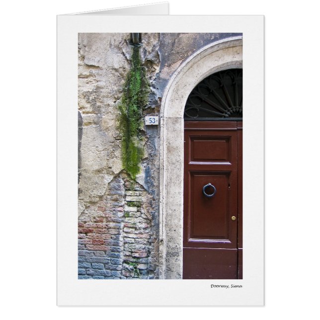 Doorway, Siena (Front)