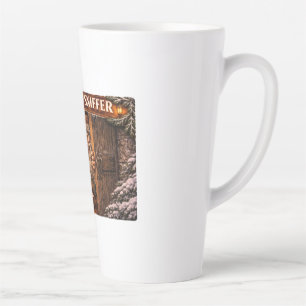 Doorway Sniffer Icelandic Yule Lad Latte Mug