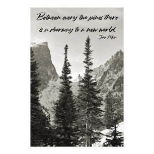 Doorway to a New World in the Mountains Photo Print