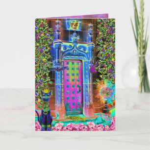 Doorway to New Beginnings- Blessing & Explanation Card
