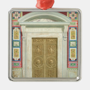 Doorway to the Raphael Loggia at the Vatican, from Metal Ornament