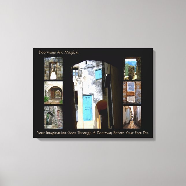 Doorways Canvas Print (Front)