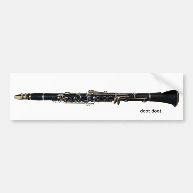 doot doot bumper sticker (Front)