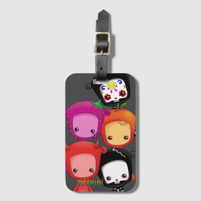 Dopamimi Luggage Tag (Front Vertical)