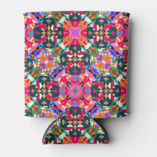 Dopamine Decor Boost Positivity Pattern Colourful Can Cooler