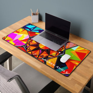 Dopamine Decor Mosaic Mirror Large Desk Mat