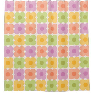 Dopamine Decor Retro Floral 70s Pastel Geometric