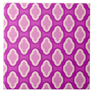 Dopamine Decor Retro-Inspired Pink Tile