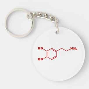 Dopamine formule chimique moléculaire