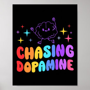 Dopamine Mental Health Aesthetic  Poster