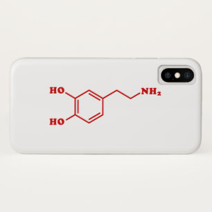 Dopamine Molecular Chemical Formula Case-Mate iPhone Case
